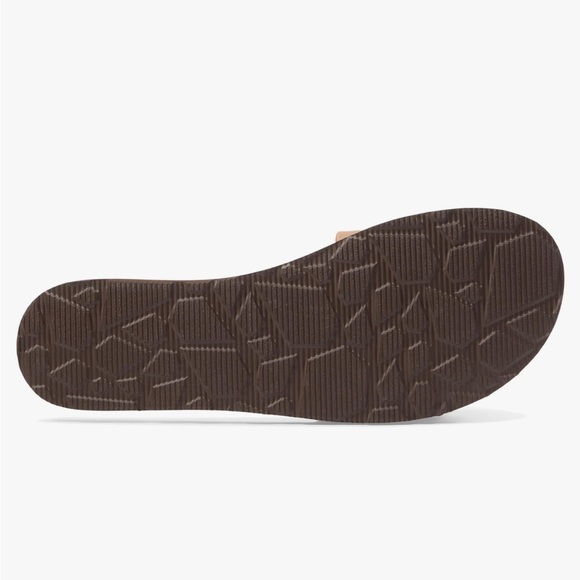 Volcom Women's Simple Synthetic Leather Strap Slide Sandal - Picture 3 of 5